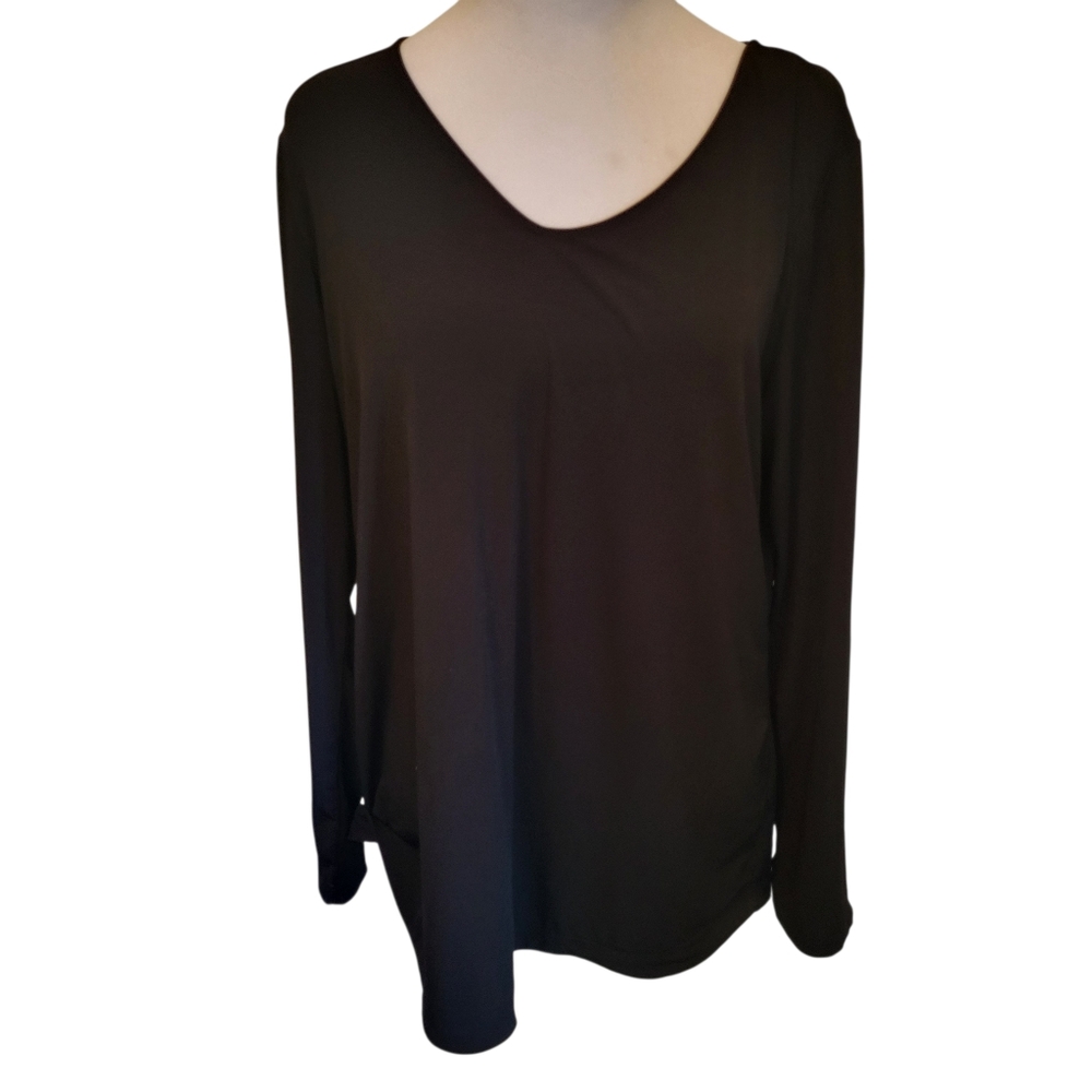 Susan Graver Top Black sz M